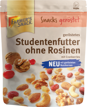 Trail mix roasted without raisins