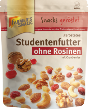 Studentenfutter ohne Rosinen geröstet