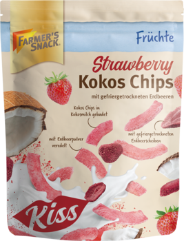 Kokos Chips Strawberry