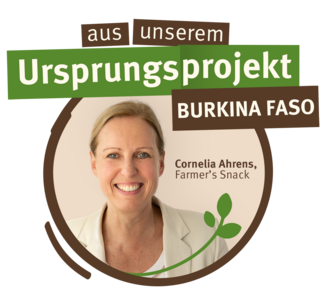Ursprungslogo mit Cornelia Ahrens