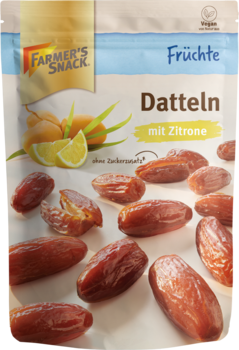 Datteln mit Zitrone