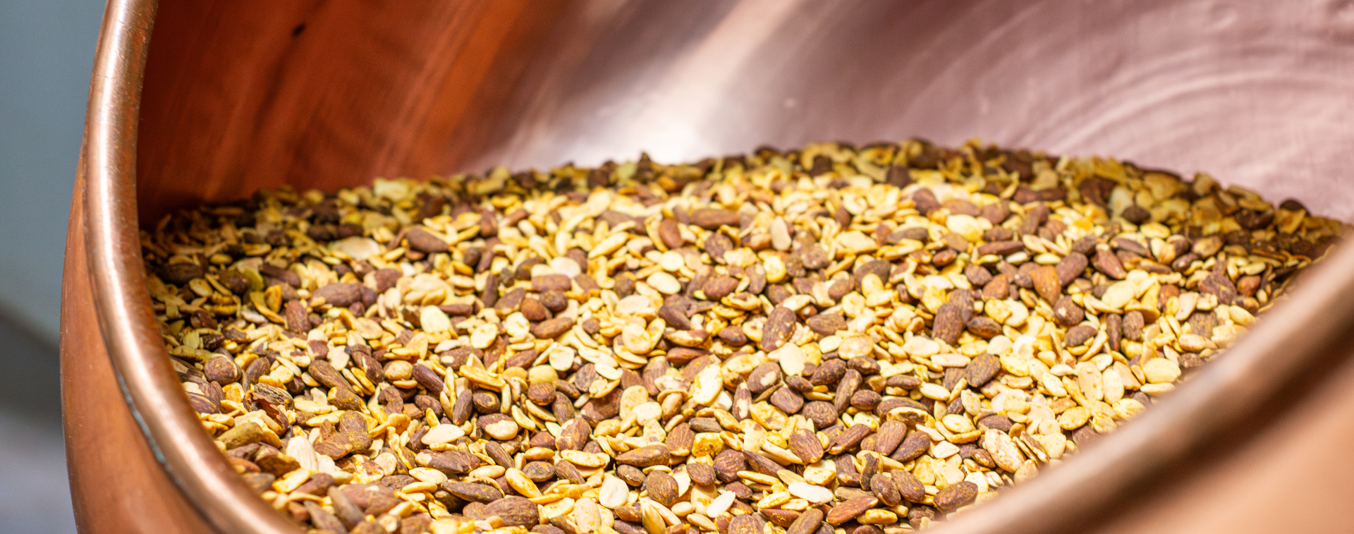 Farmers Snack Mandeln im Kupferkessel